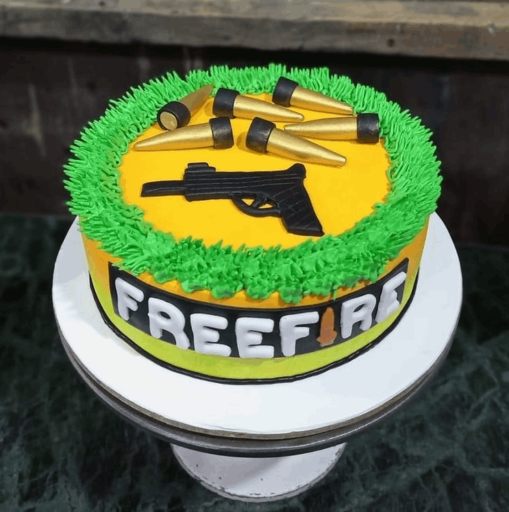 Shop for Fresh Free Fire Game Theme Birthday Cake online - Chitradurga