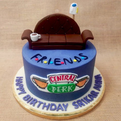Friends Couch Cake