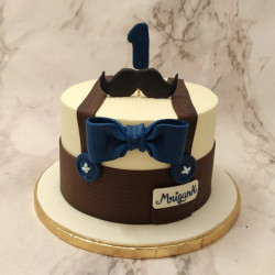 Gentleman Theme Cake