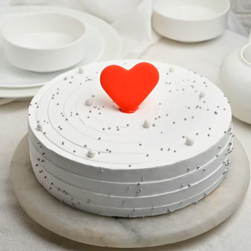 Heart Centered Cake Heart Centered Cake
