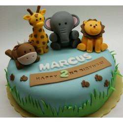 Animal Kids Cake 