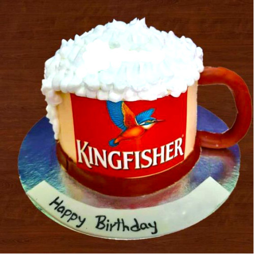 Kingfisher Beer Mug Cake Kingfisher Beer Mug Cake