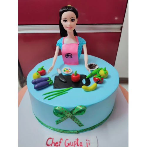 Kitchen Chef Theme Cake