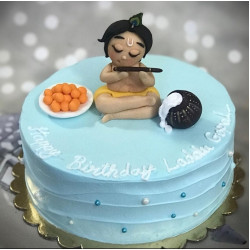 Laddu Gopal Cake