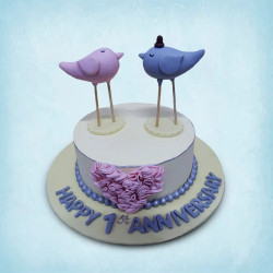 Love Birds Cake