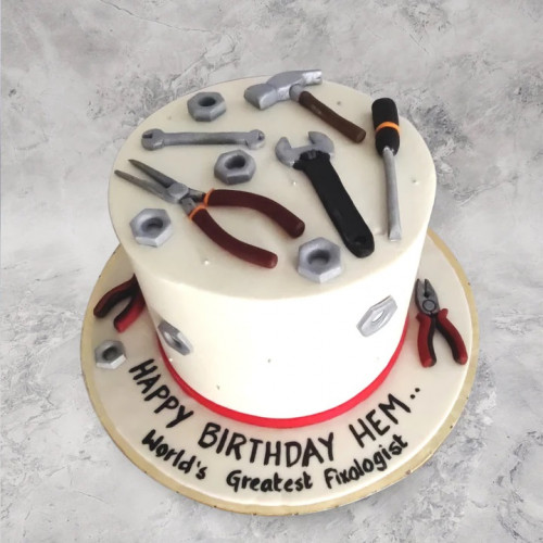 Mechanic Theme Cake Mechanic Theme Cake