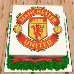 Manchester United Field Cake