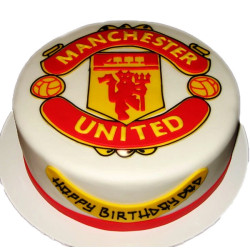 Manchester United Club Cake