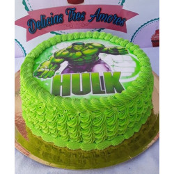 Marvel Hulk Cake