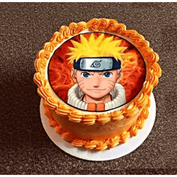 Naruto Photo Cake