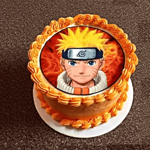 Naruto Photo Cake