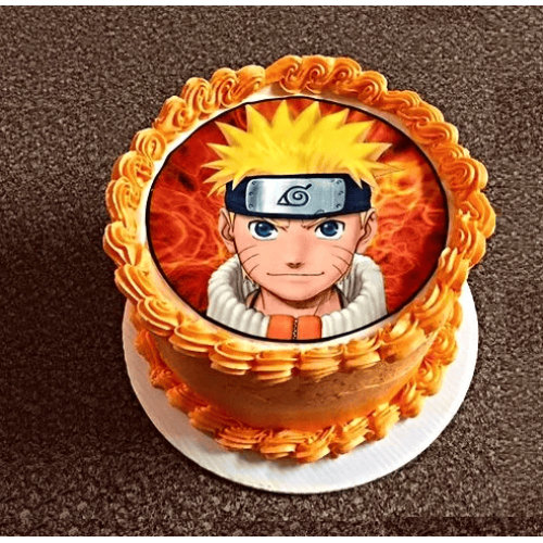 Naruto Photo Cake