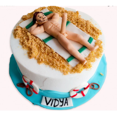 Nude Man Cake