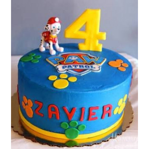 Paw Patrol Chase Cake Paw Patrol Chase Cake