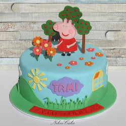 Peppa Pig Kids Cake 