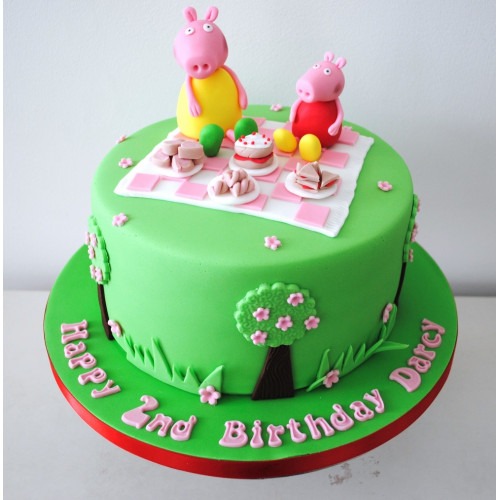 Peppa Pig Kids Cake Peppa Pig Kids Cake