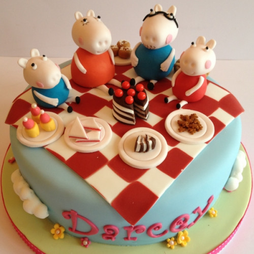 Peppa Party Cake 