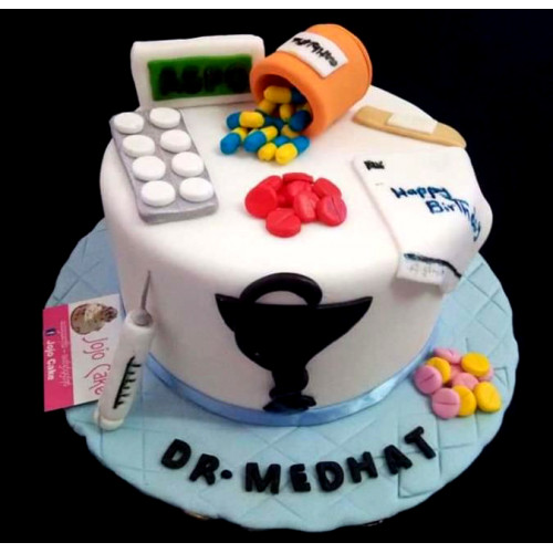 Pharmacist Theme Cake