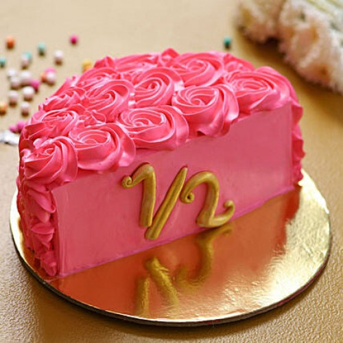 Anniversary Half Cake Anniversary Half Cake