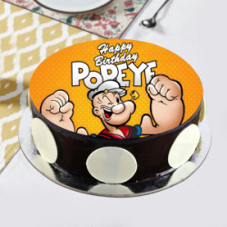 Popeye Cartoon Cake