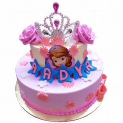 Princess Crown Cake 