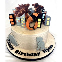 Roar Dinosaur Cake