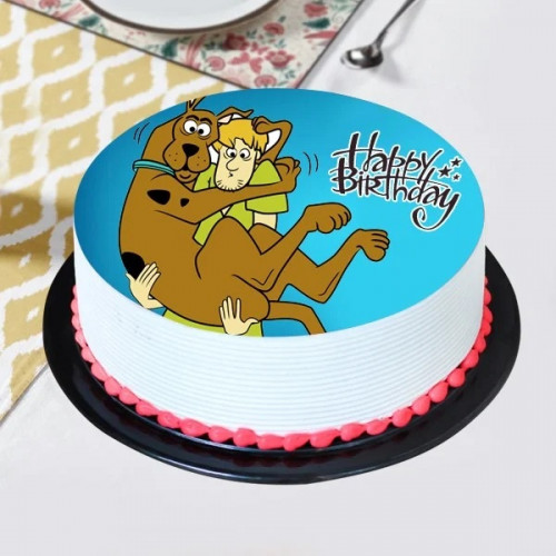 Scooby & Shaggy Cake