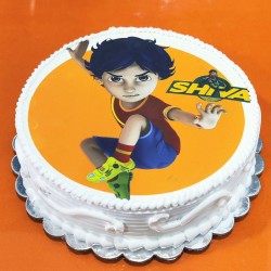 Shiva Cartoon Cake