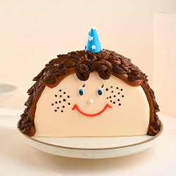 Smiling Face Cake 