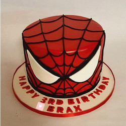 Spiderman Look Cake