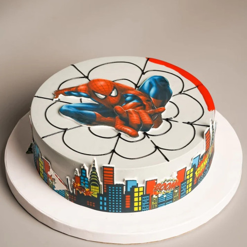 Spiderman Cake