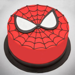 Spidy Eye Mask Cake