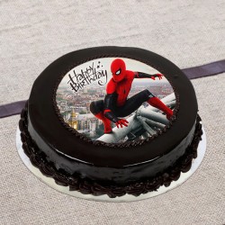 Spiderman Picture Cake