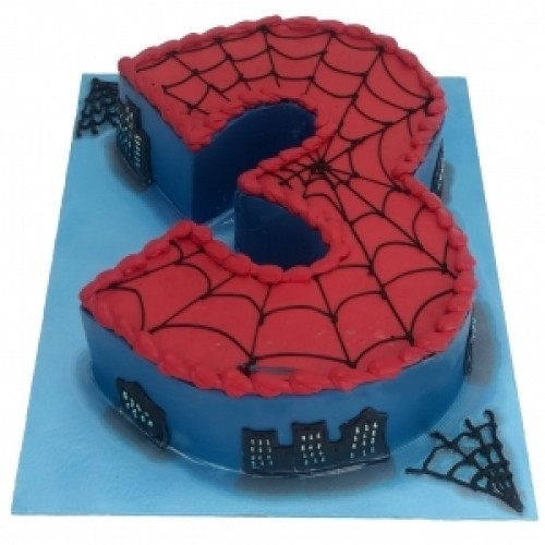 Three Year Spidy Cake