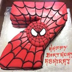 Spidy 7th Shape Cake