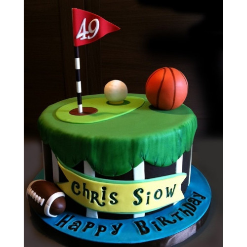 Sports Celebration Cake