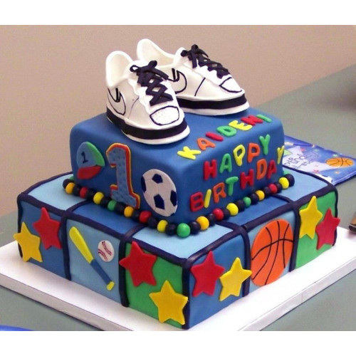 Sports Stars Cake