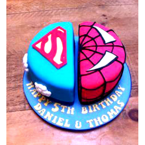 Superhero Combo Cake
