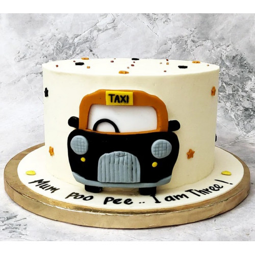 Taxi Theme Cake
