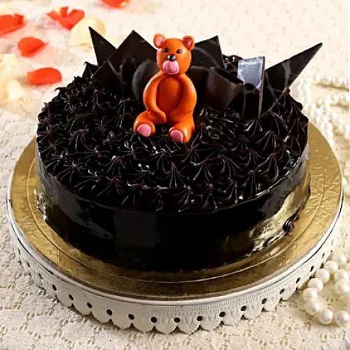 Teddy Truffle Cake
