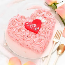 Rosette Love Cake