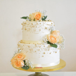 Happy Wedding Cake