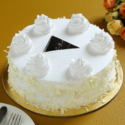 White Forest Cake