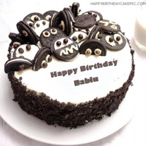 Oreo Birthday Cake