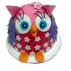Owl Theme Cake