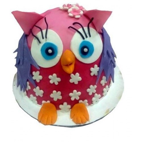 Owl Theme Cake Owl Theme Cake